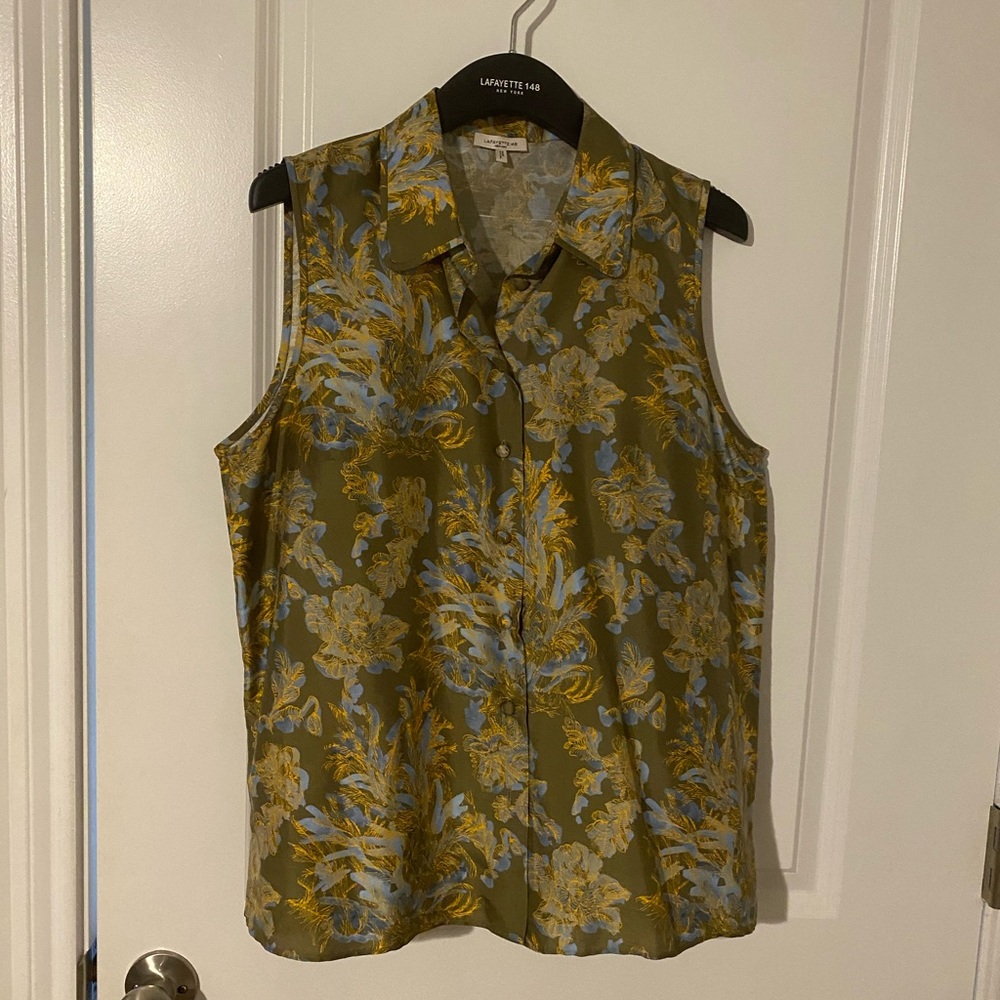 Lafayette148 silk blouse